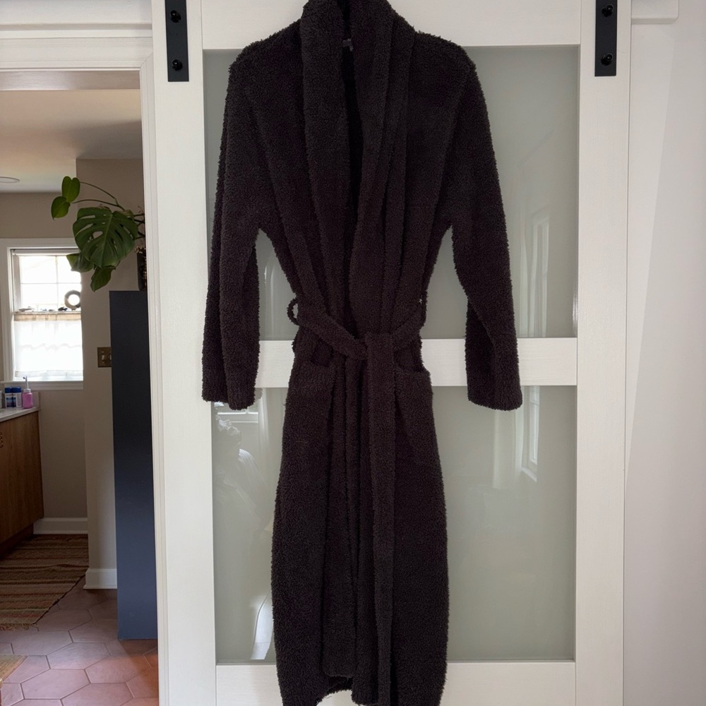 Barefoot Dreams Carbon CozyChic Robe Size 2